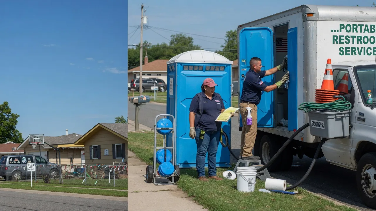 Portable Toilet Rental in Kensington, KS near me